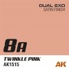 AK Interactive AK1515 DUAL EXO 8A – TWINKLE PINK 60ml